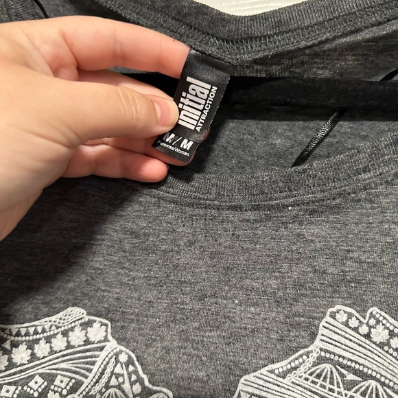 Banff National Park Women's Gray T-Shirt Size M - Picture 5 of 5